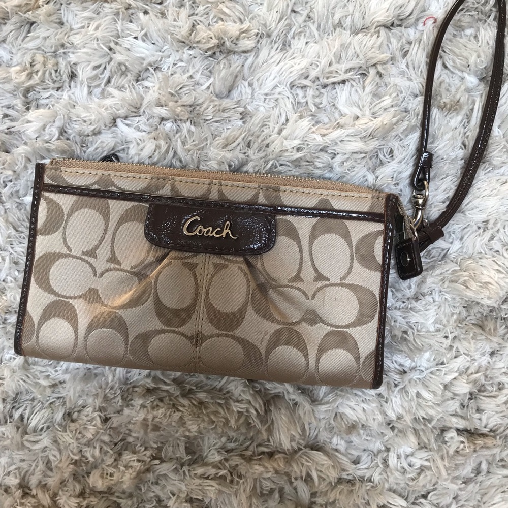COACH wristlet
